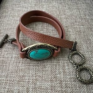 💥5 for $25💥 PREMIER DESIGNS Women’s Desert Diva Leather Western Wrap Bracelet